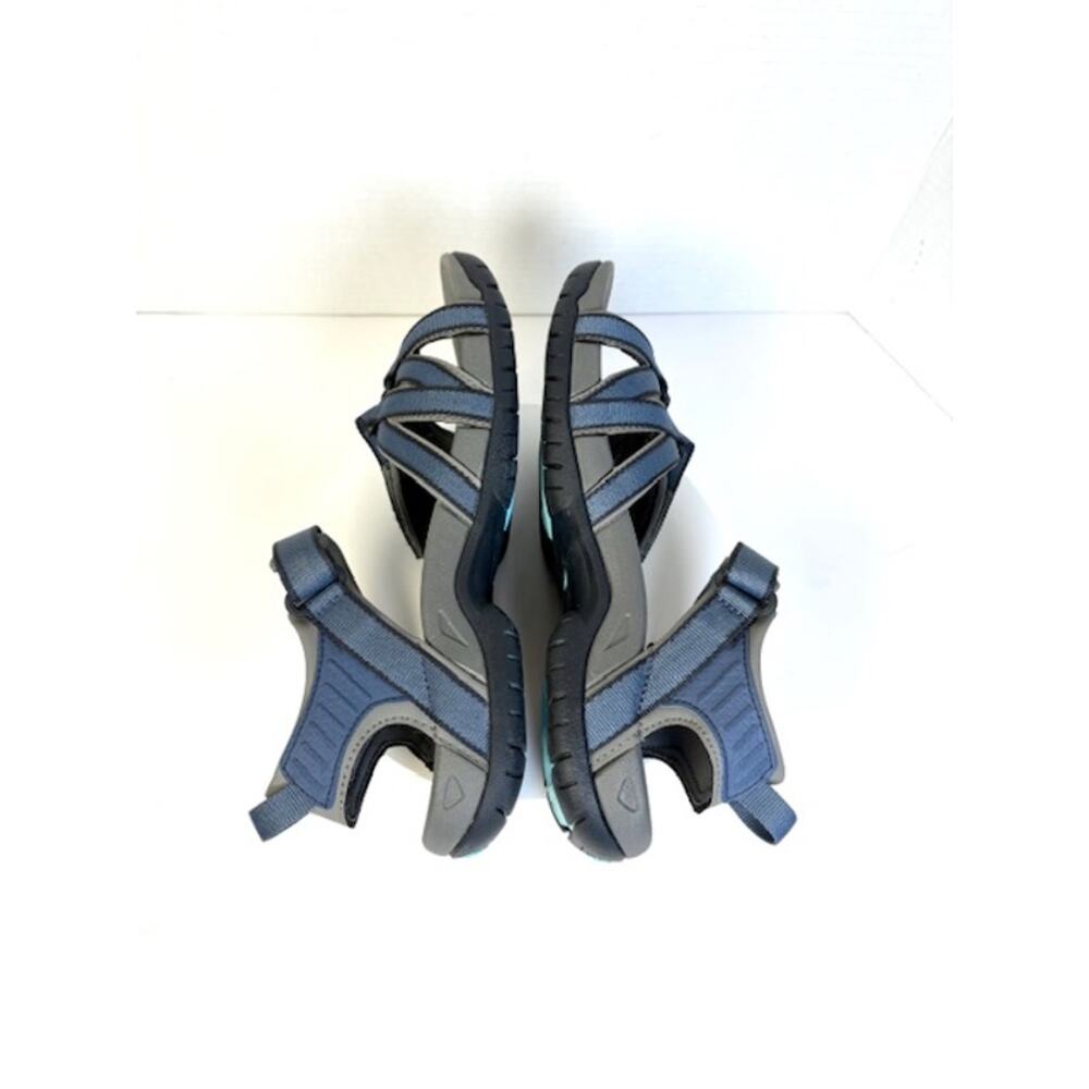 Teva Tirra Sandals Womens 9 Blue Gray Hiking Sport Outdoor Strappy Comfort Shoes - Picture 7 of 11